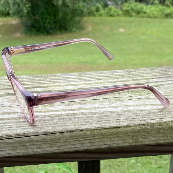 Banana Republic glasses frames Vale Mauve pink translucent 50[]15 135 - Picture 6 of 14
